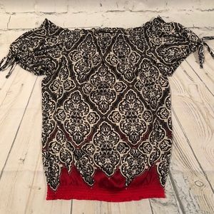 White House Black Market Silky Top